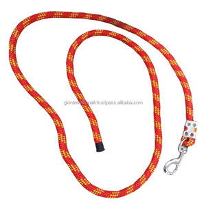 Non-Fading Comfort Grip Durable <b>Training</b> <b>Lead</b> for Equestrian Clubs with Metal Chain and PVC Handle Custom Horse Rope - Product Image 3