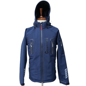Chaqueta impermeable reutilizable ligera para hombre con capucha de estilo formal para senderismo chaqueta de lluvia recubierta de temporada de primavera - Product Image 1