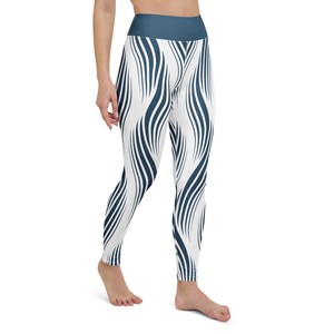 Leggings de sublimación personalizados para correr, leggings de cintura alta para mujer, ropa deportiva para yoga, pantalones, leggings para mujer - Product Image 6