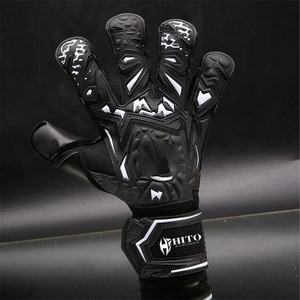 Guantes de Portero Profesionales de Alta Calidad con Dedos Completos, Látex de Contacto en la Palma Delantera de 4 mm, Impresión de Silicona en el Dorso - Product Image 3