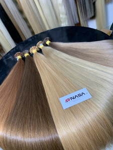 Cheveux humains bruts à la kératine vietnamienne prix de gros 100 grammes par paquet extensions de cheveux à pointe plate droites - Product Image 2