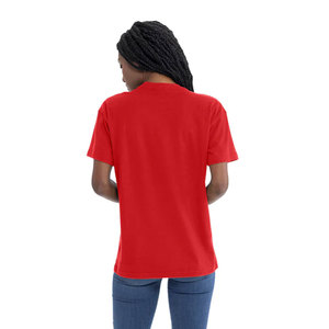 Camiseta Alternativa para Mujer, Súper Suave, Roja, Triblend Ecológico, Manga Corta, Cuello Redondo, Next Level - Product Image 2