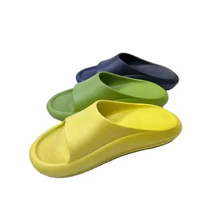 Vrouwen Mannen Sandalen Hoge Dikke Zool Mannen Eva Slipper Fabricage Sandalen Indische Schoenen