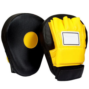 Wholesale Custom Leather Boxing <b>Focus</b> <b>Pads</b> Punching Mitts Kickboxing Comfortable Breathable Eco-Friendly All Seasons Training - Product Image 4