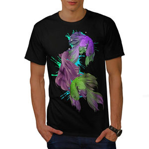 Camiseta Urbana Personalizada con Logotipo Hip Hop DGT, Algodón Grueso de 200 g/m², Camiseta con Estampado Gráfico Digital para Hombre - Product Image 3