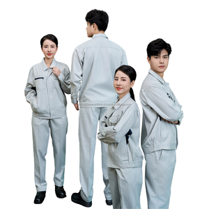 Conjuntos de estilo de trabajo al por mayor, trajes de trabajo para hombres, ropa de trabajo para chaqueta/pantalones de seguridad para trabajadores-OEM/ODM-MOQ BAJO - Product Image 4