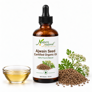 Aceite Esencial de Semilla de Ajwain, Aceite Esencial Orgánico Puro y Natural, 1 Kg, Botella Plateada para Masajes y Cuidado de la Piel - Product Image 2
