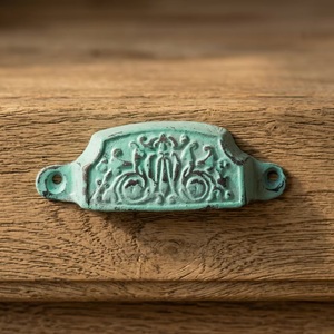 Hot Selling <b>Ceramic</b> Pulls and Handles Distressed Color Industrial Design Square Shape for Kitchen Cabinets Dressers and Bedrooms - Product Image 1