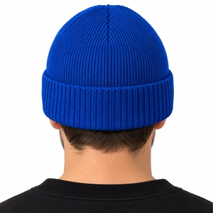Gorro de Punto Acanalado Unisex, Flexible, Listo para el Invierno, Tacto Suave, Sensación Cómoda, Fácil de Combinar, Gorro de Invierno Informal Hecho a Medida - Product Image 2