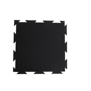 Soft Touch Rubber <b>Interlocking</b> Gym <b>Tiles</b> Protective Gym <b>Floor</b> Rubber <b>Interlocking</b> Gym <b>Tiles</b> Durable Surface Finish - Product Image 6