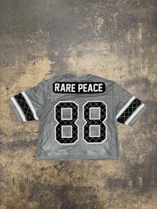 T-shirt en maille réfléchissant avec imprimé graphique 777, coupe oversize, en jersey résille, col rond, manches courtes, transparent, style streetwear - Product Image 5