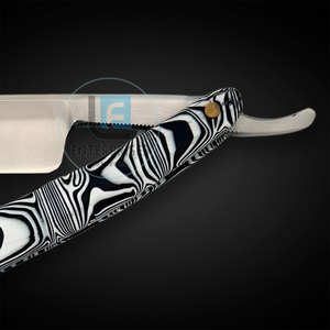 Good Selling New Style Light Weight Custom Size High Quality Stainless Steel Wood Handle Durable <b>Straight</b> Shaving <b>Razors</b> - Product Image 6