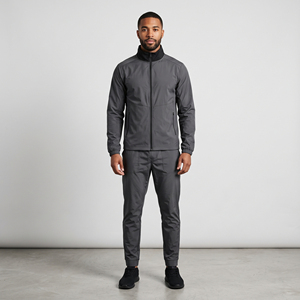 Survêtement en nylon pour homme, tissu en nylon durable, coupe confortable, vêtements de sport légers pour la course à pied, l'entraînement et les activités de plein air - Product Image 1