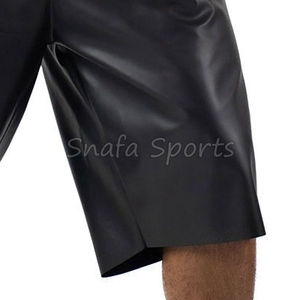 กางเกงขาสั้นหนังคุณภาพสูงสำหรับออกกำลังกายฤดูร้อนสำหรับผู้ชาย ระบายอากาศได้ดี น้ำหนักเบา ผลิตจากหนังแท้ 100% มีจำหน่ายแล้ว - Product Image 6