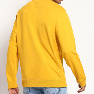 Sweat-shirt à capuche oversize avec logo personnalisé, color block, impression numérique hiver, respirant, 100% coton, demi-zip - Product Image 2