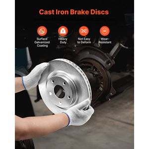Kit de Reparación de Frenos para Nissan Altima 2013-2023, Compatible con los Modelos Base SL SV S Sedan 2014-2018 - Product Image 5