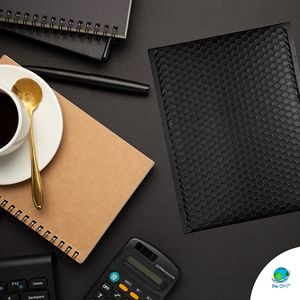 Confezione da 350 Buste Imbottite Metallizzate Nere 6,5 X 9 Pollici, Chiusura Autosigillante Opaca in Polietilene - Product Image 5