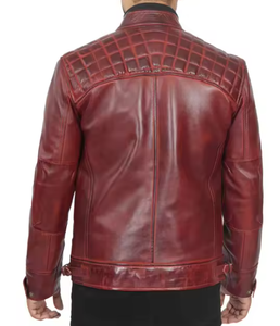 แจ็คเก็ตหนังผู้ชายคอลเลคชั่นใหม่ประจำฤดูใบไม้ร่วงและฤดูหนาว - Product Image 6