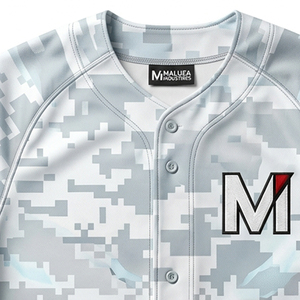 Eco-Friendly <b>Ink</b> <b>Sublimated</b> Baseball Jersey Custom Logo Graphics Breathable Quick Dry Professional Team Sports Wear - Product Image 5