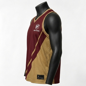 Wholesales Custom Sublimation Printing Blank Basketball Jersey Design Sports Wear Breathable Basketball Jersey OEM Service - Product Image 6