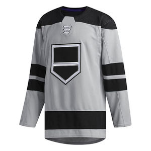 Maillot de hockey sur glace personnalisé confortable pour hommes, femmes et unisexe, respirant, séchage rapide, 100 % polyester, vente en gros, nom brodé - Product Image 1