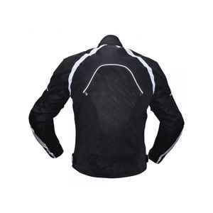 Vestes de course en cuir imperméables et coupe-vent de haute qualité pour hommes, avec logo sur le devant, pour la conduite à moto - Product Image 5