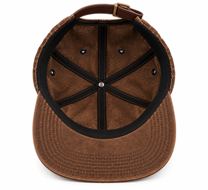 Gorra de 5 Paneles Estilo Vintage Lavada, Ajustable, con Visera Plana, para Viajes, Deportes y Actividades al Aire Libre - Product Image 4