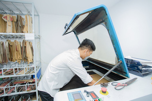 Insidemen สลิมฟิตสมาร์ทลำลองสำหรับผู้ชายเสื้อเชิ้ตกว้างผ้า86% ใยสังเคราะห์14% สแปนเด็กซ์ขายส่งราคาถูก - Product Image 6