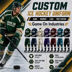 Custom Top Sale High-Performance Digital Printing Digital Printing Personalized Name & Number Team Wear Ice Hockey Uniform - Product Image 3