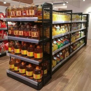 6.5 ft 5 Shelf Japanese Style Heavy Duty Metal Display Rack with Painted Steel 380kg Capacity - Product Image 1