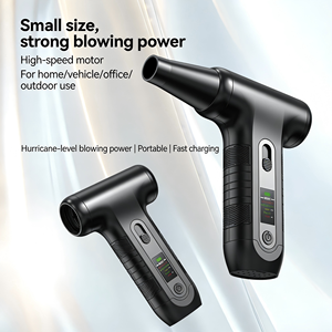 Soplador de Aire Eléctrico de Velocidad Ajustable, Batería Recargable de 2000 mAh, Potente Herramienta de Eliminación de Polvo para el Hogar - Product Image 2