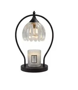 Candle Lamp Decoration Glass Aromatherapy Melting Wax Lamp Bedroom Atmosphere Table Candle Warmer Lamp Candle warmer lamp - Product Image 5