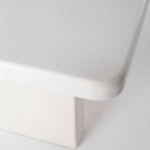 Mesa de Comedor Vandana Zentrix Novara de Microhormigón Moteado con Diseño Moderno y Minimalista - Product Image 4