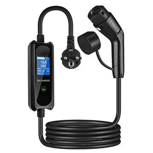 CE UKCA TUV CB App Control Home Use EV Charger 8A-16A Support Certified Type 2 to Schuko Plug Portable <b>Charging</b> Stations - Product Image 1