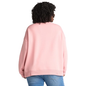 Sudadera suave de cuello redondo para mujer con servicio OEM, sudaderas informales de diseño personalizado de talla grande para invierno de Bangladesh - Product Image 6