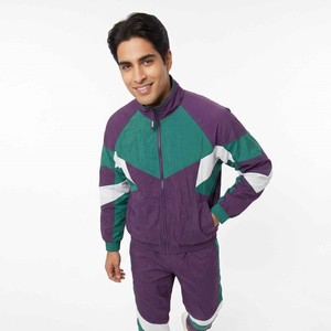 Ensemble de survêtement coupe-vent en nylon pour homme, personnalisé OEM, deux pièces, léger, pour la course à pied, fabricant et fournisseur - Product Image 3