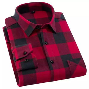 Chemise en flanelle à manches longues pour homme, coupe classique, qualité supérieure, logo personnalisé, grandes tailles, chemises en flanelle pour hommes - Product Image 6