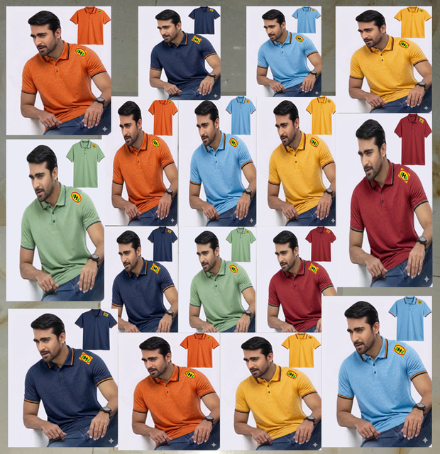 High Quality Bangladesh Garments Stocklot Available Smart Casual Men's Collar Pique Breathable Solid Canvas Eco-Friendly