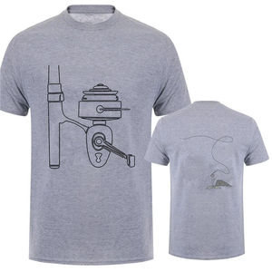 T-shirt à manches longues pour homme, bleu marine, col rond, coupe classique, tissu jersey 100% coton, séchage rapide, respirant - Product Image 5