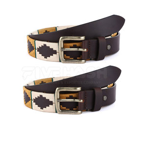 Cinturón de cuero de vaca pakistaní al por mayor para hombre, cinturón de cuero genuino de buena calidad - Product Image 6