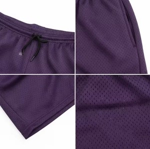 Men Running Fitness Shorts Lightweight <b>Mesh</b> Fabric Quick Dry Sports Shorts - Product Image 4