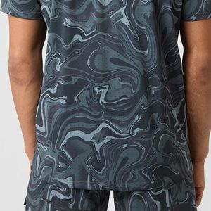 Ensemble T-shirt et short en polyester à sublimation numérique 2026 – Qualité supérieure, imprimé intégral, tenue décontractée d'été - Product Image 6