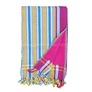 Serviette de bain en coton éponge pour femme, vêtement de plage en microfibre, pashtermique, Kikoy - Product Image 5