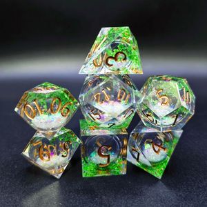 Elite Tabletop Fusion <b>Dice</b> <b>Set</b> Heritage Wood & Resin Customized Color Polished Finish Antique Style Premium Gamer's <b>Dice</b> - Product Image 3