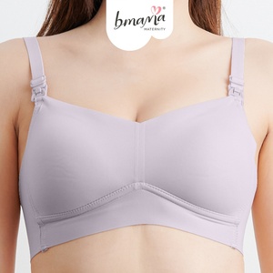 Anti Bacterial Seamless Nursing <b>Bra</b> Wireless Maternity Breastfeeding <b>Bra</b> Lightweight Breathable Comfort <b>Bra</b> BR511 - Product Image 3