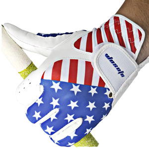 Purple Heart Pattern <b>Golf</b> Glove Right Hand Genuine Leather Non Slip Hook And Loop Closure <b>Women</b> Sports Glove Pakistan Advantage - Product Image 2