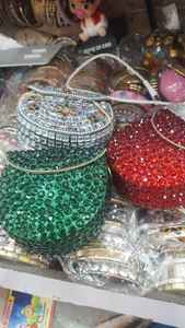 กระเป๋าถือคลัทช์หนังลายโมเสกสีสันสดใสกระเป๋าโลหะดีไซน์ใหม่กระเป๋าคลัทช์สำหรับสุภาพสตรีโดย fwe - Product Image 3