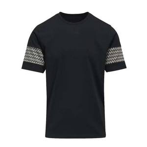 Camiseta de algodón para hombre con cuello redondo, manga corta, lisa, teñida, informal, holgada, transpirable, de tela suave, personalizada, al por mayor, a la moda. - Product Image 1