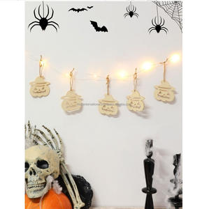Hallowem Pumpkins Design Ornament <b>Christmas</b> Decor Wall Hanging <b>Garland</b> Ornaments - Product Image 2