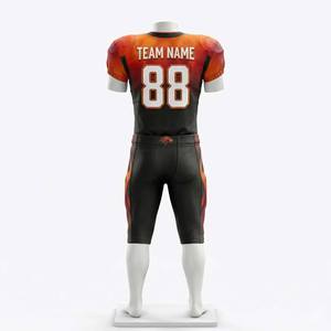 Uniformes de football américain professionnels en sublimation, design personnalisé, tailles, logos, noms, numéros, combinaisons de couleurs, Eoin Winston Sports - Product Image 2